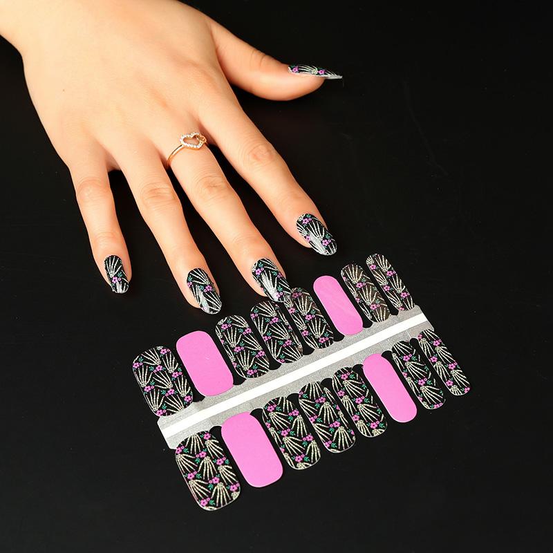 Halloween Skeleton by Candied Nails