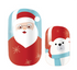 Christmas Santa Bear by Candied Nails