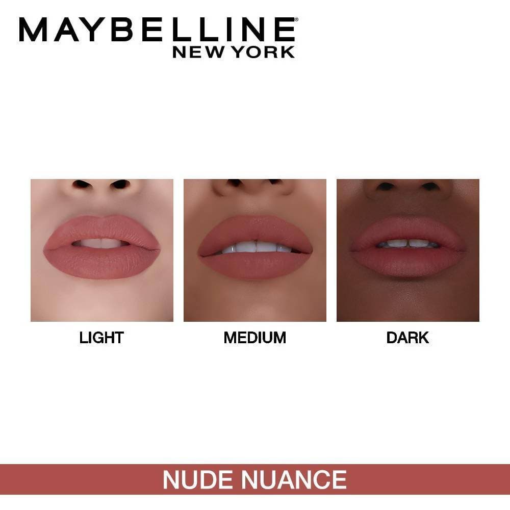 Maybelline New York Color Sensational Creamy Matte Lipstick / 657 Nude Nuance by Dista