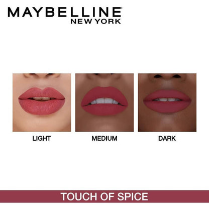 Maybelline New York Color Sensational Creamy Matte Lipstick / 660 Touch of Spice by Dista