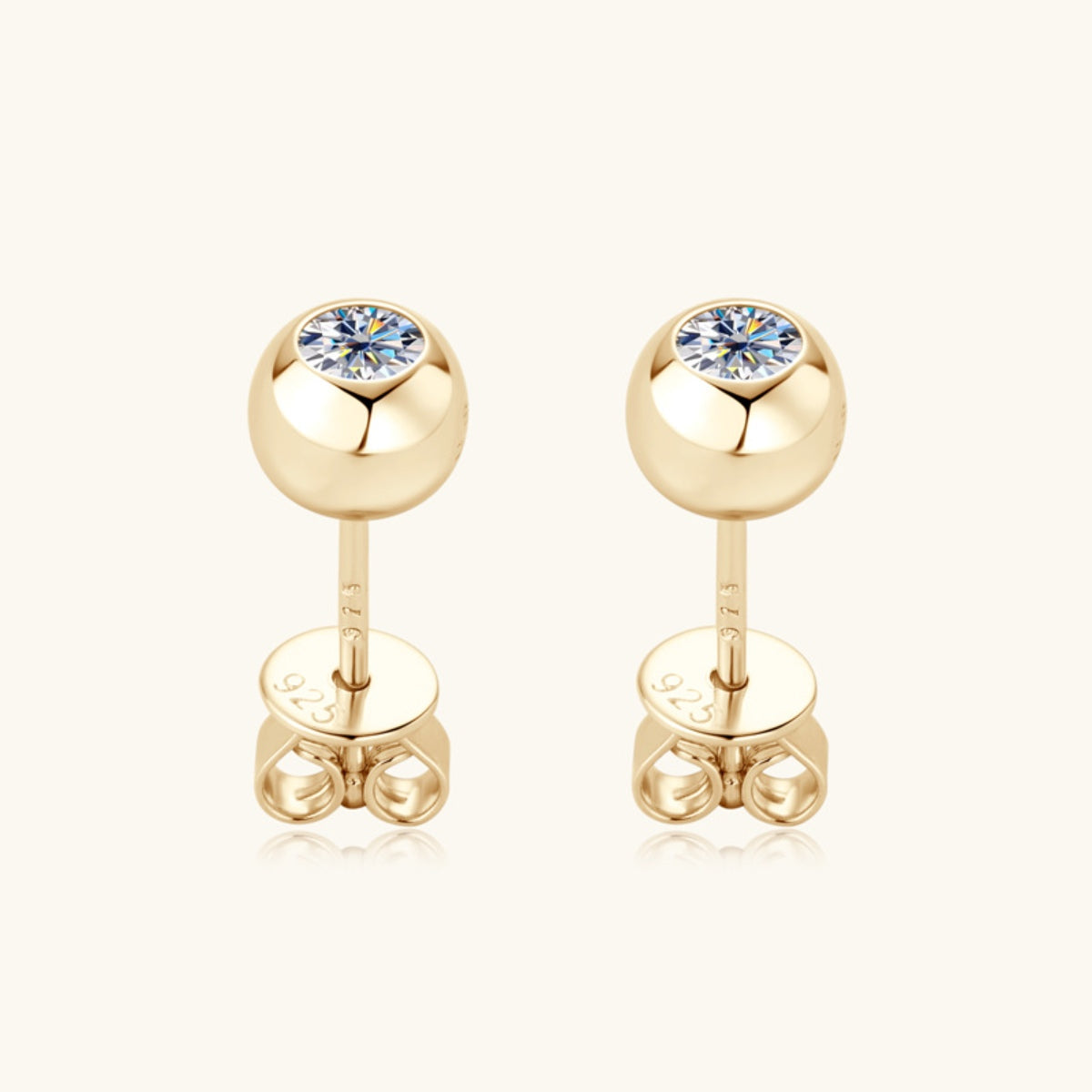 Sparkala™ Pure Sterling Silver Stud Earrings by Sparkala