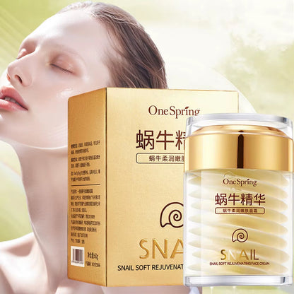 Snail Collagen Face Cream Moisturizer Firming Brighten Skin Day Cream for Face Nourishing Smoothing Korean Cosmetics Skin Care by Korean Skin Care