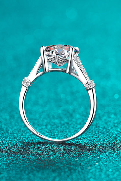 Beautiful Day 3 Carat Brilliant Round Cut Sparkala™ Ring by Sparkala