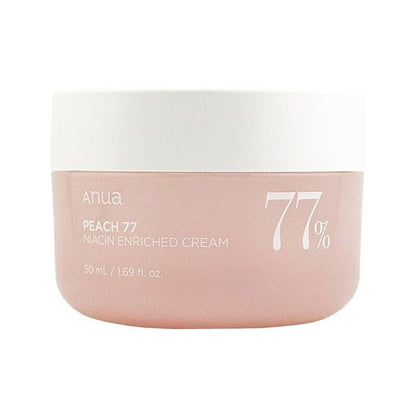 Anua Peach 77 Niacin Enriched Cream 50Ml / 1.69Oz, Anua Peach Cream, Korean Skin by Korean Skin Care
