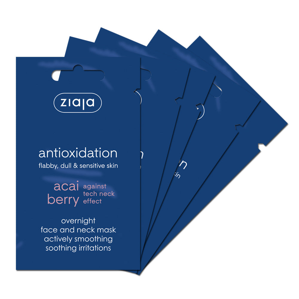 Acai Berry Face and Neck Mask by Ziaja® USA Webstore