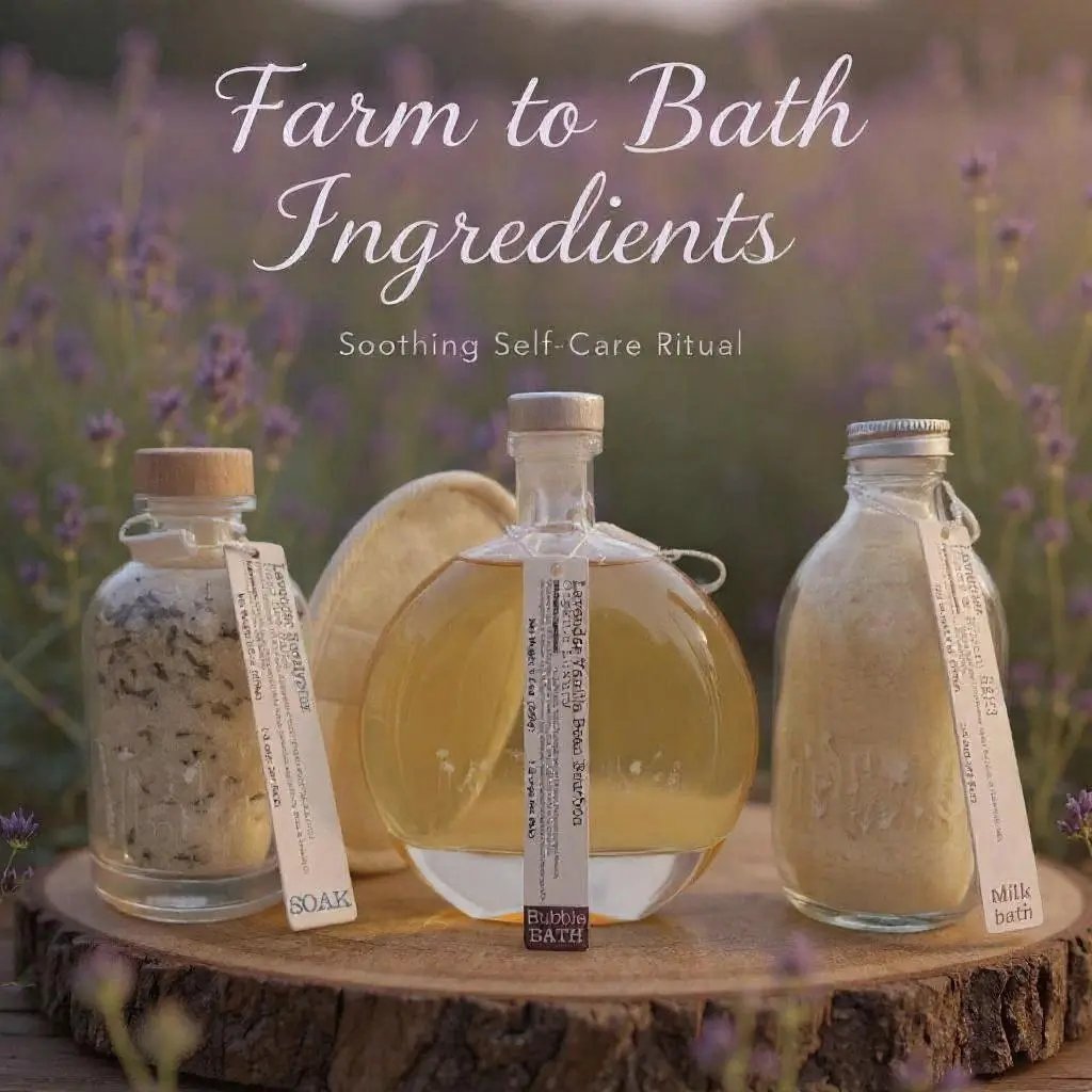 Bubbles &amp; Soak Collection — Lavender Gift Set by Lavender Life Company