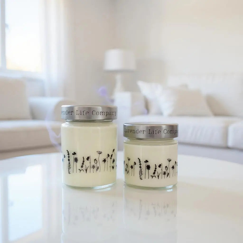 Lavender Glow Soy Candle by Lavender Life Company