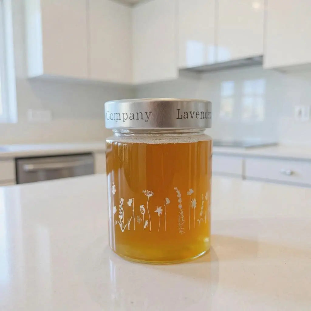 Raw Honey - Lavender/LEMON Infused by Lavender Life Company