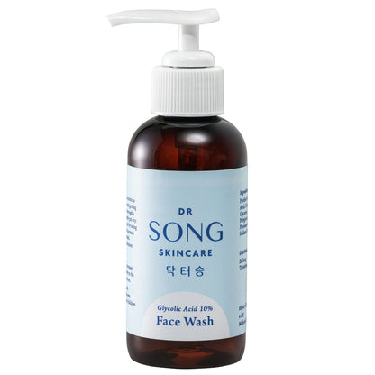 Korean Skin Care - Glycolic Acid Face Wash - Exfoliating Face Wash with 10% Glycolic Acid, AHA for anti Aging, Acne and Wrinkles Korean Beauty by Korean Skin Care