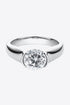 Looking Good 2 Carat Brilliant Round Cut Sparkala™ Platinum Over Pure Sterling Silver Ring by Sparkala