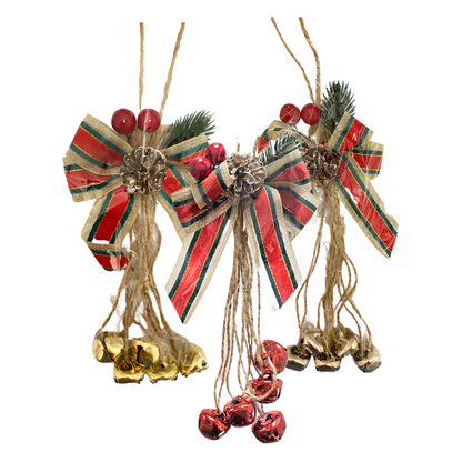 Adorno Navideño para Puerta con Cascabel – 3 Diseños (AA2025-4-5/6) by Farmacias Savia