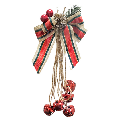 Adorno Navideño para Puerta con Cascabel – 3 Diseños (AA2025-4-5/6) by Farmacias Savia