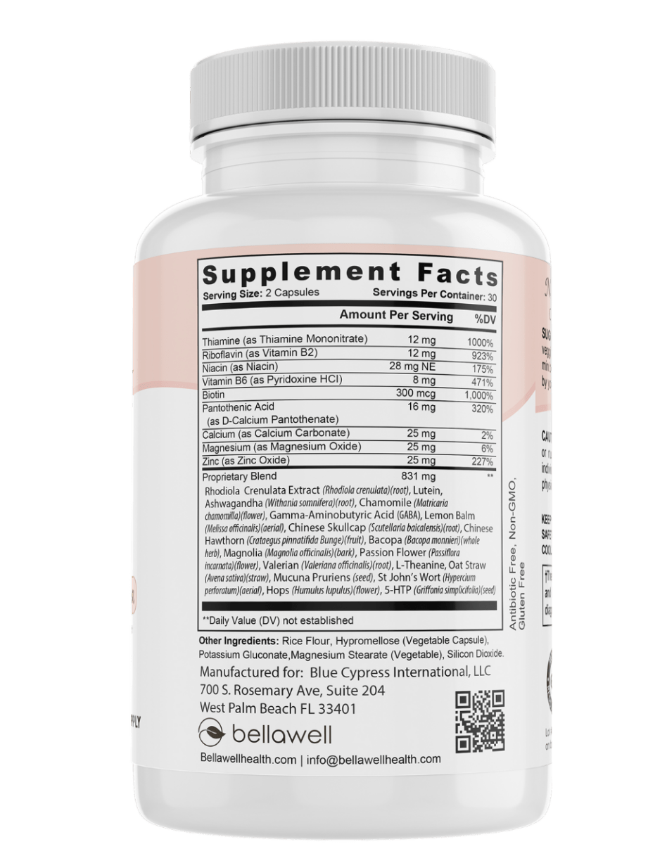 Advanced Stress Relief Formula by Bellawell by Bellawell Health