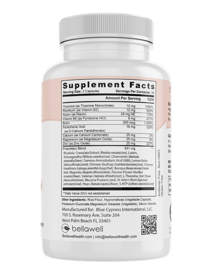 Advanced Stress Relief Formula by Bellawell by Bellawell Health