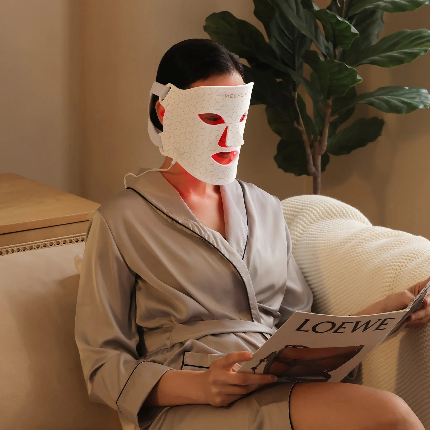 LED Red Light Therapy Mask by Korean Skin Care