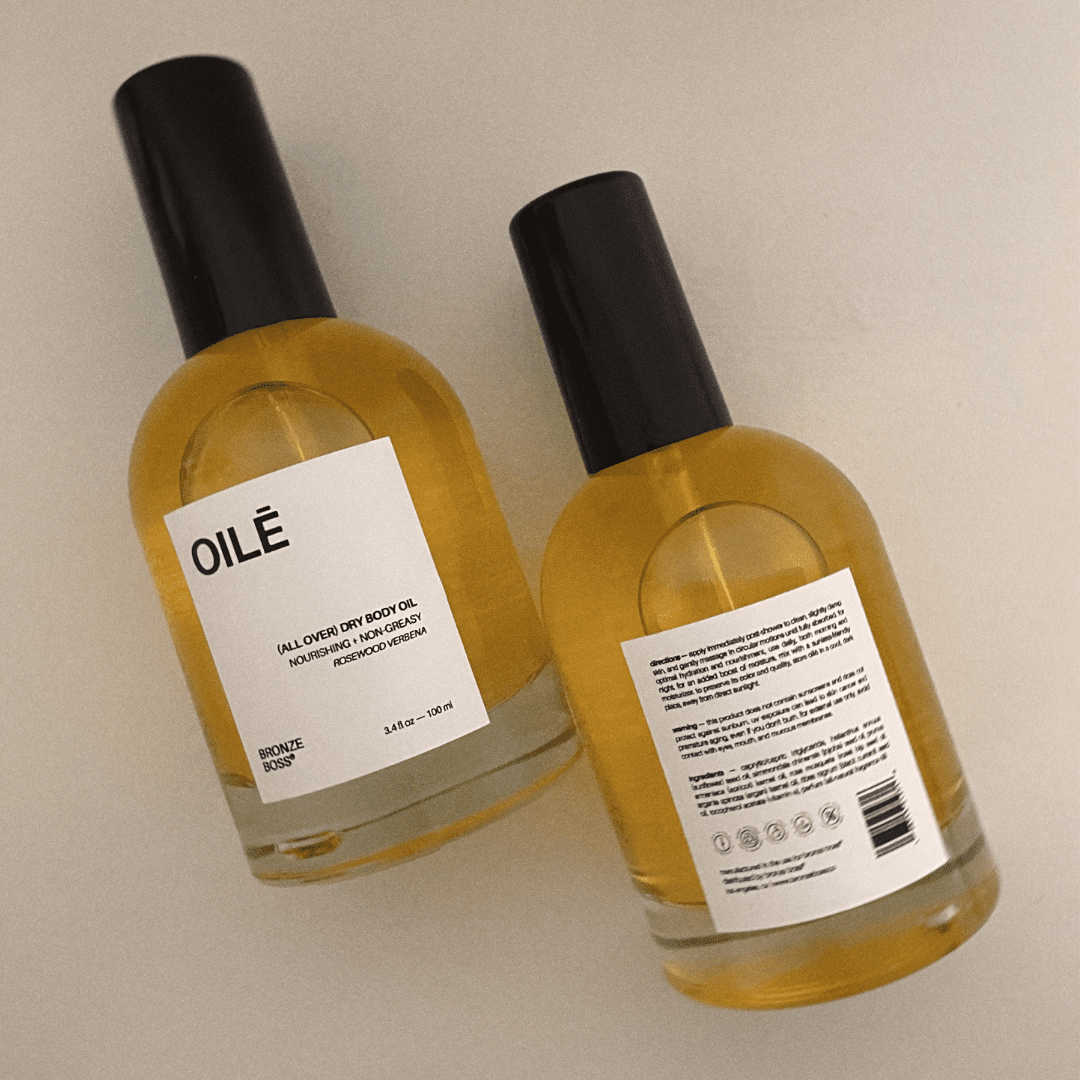 Oilē (Sunless Dry Body Oil) by BRONZE BOSS LLC