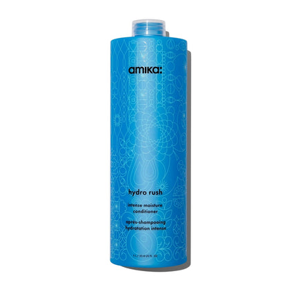 Amika Hydro Rush Intense Moisture Conditioner with Hyaluronic Acid by Nava Beauty
