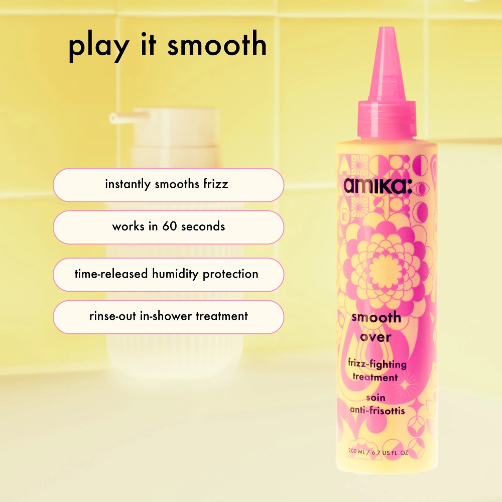 Amika Smooth Over Frizz-Fighting Treatment Mask 6.7 Oz by Nava Beauty