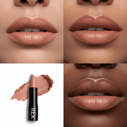 Long-Wear Hydrating Matte Lipstick – Vegan by REK Cosmetics