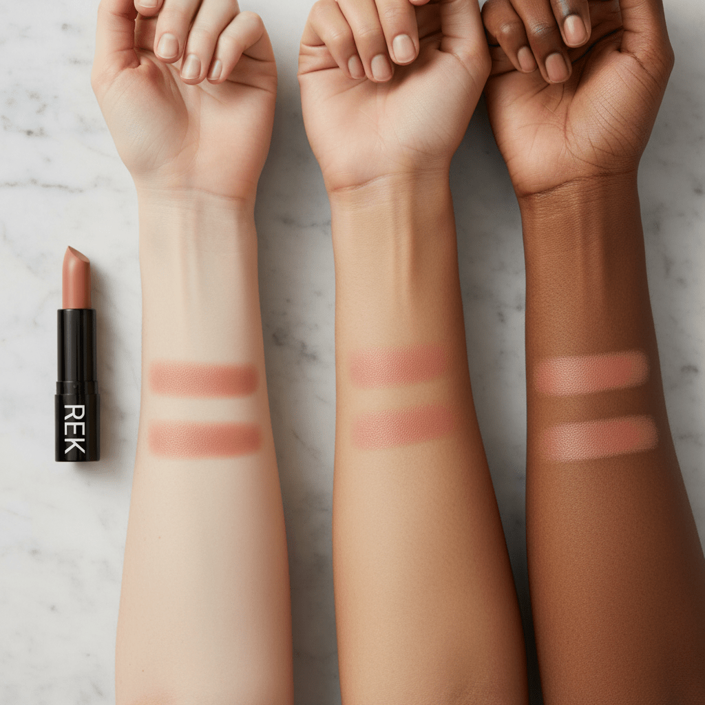 Long-Wear Hydrating Matte Lipstick – Vegan by REK Cosmetics