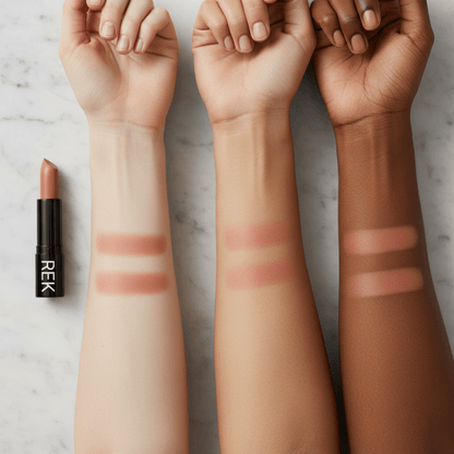 Long-Wear Hydrating Matte Lipstick – Vegan by REK Cosmetics