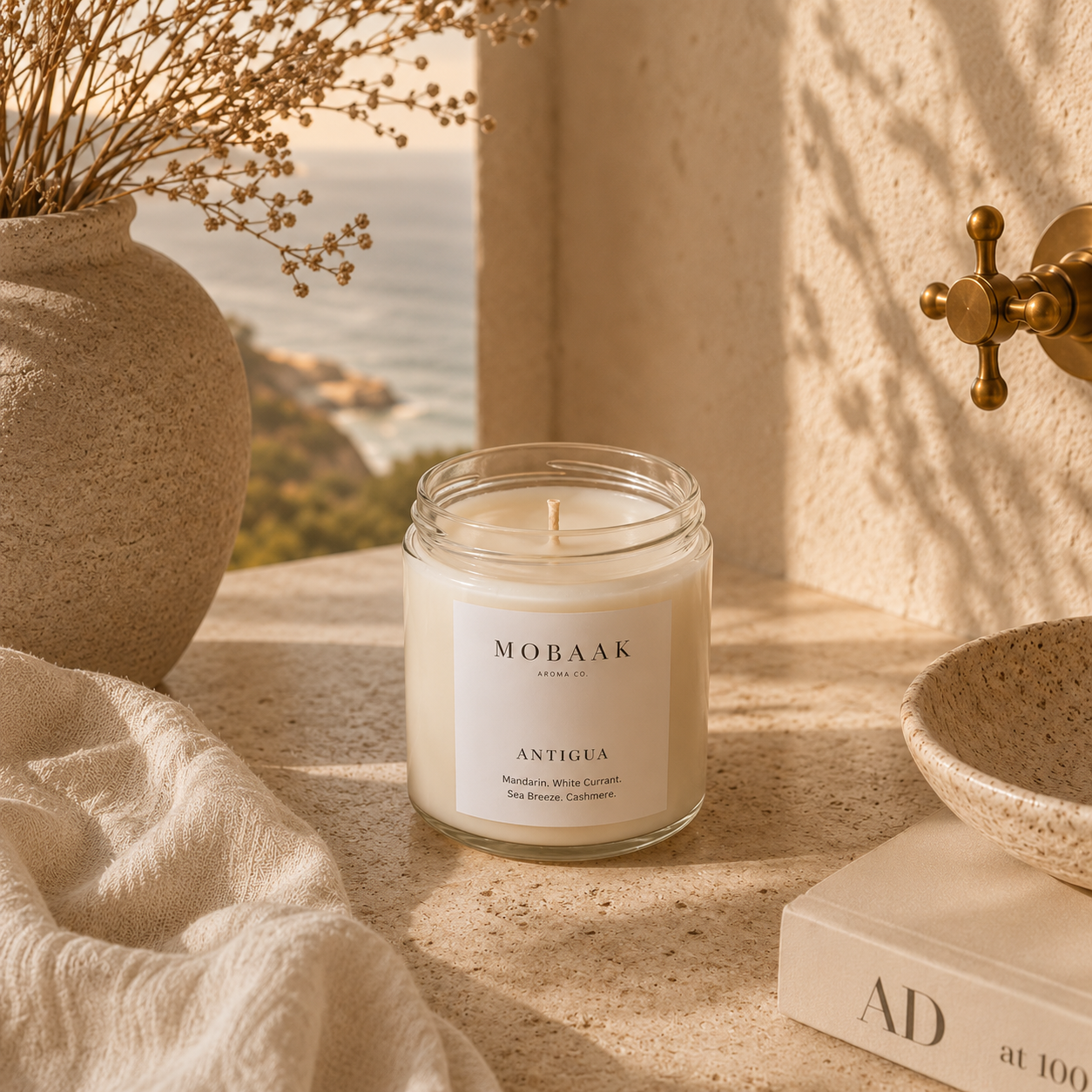 Antigua Candle by Mobaak Aromatherapy Shoppe