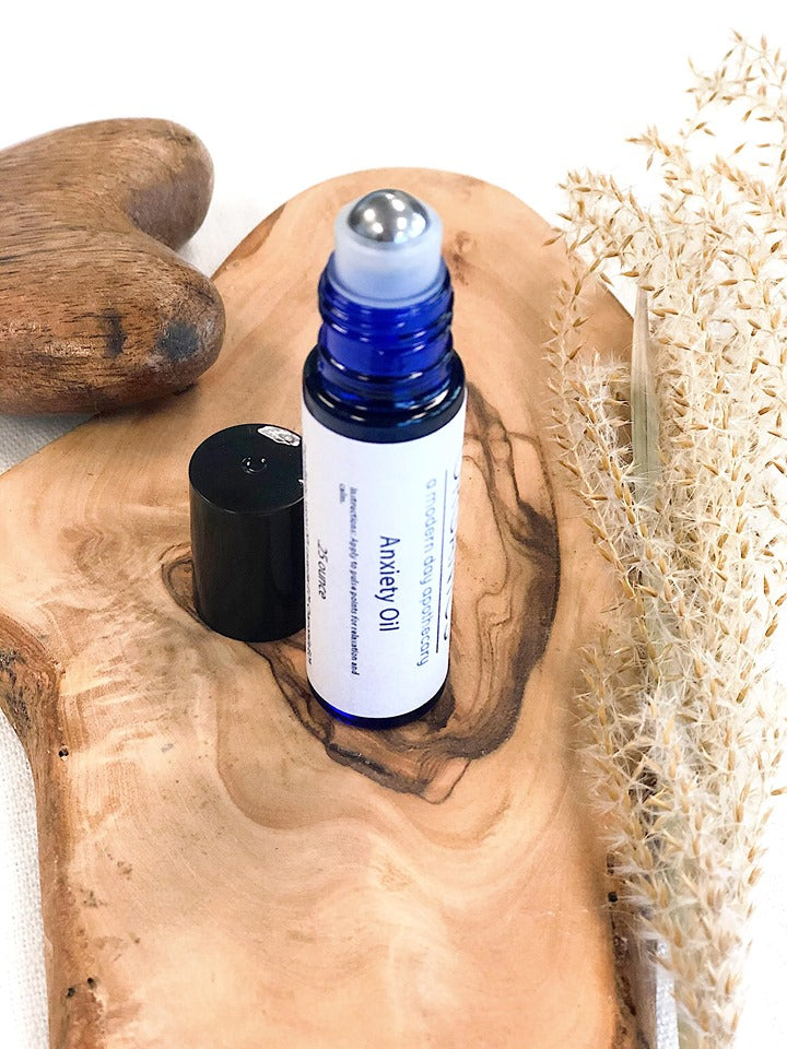 Anxiety Roller Ball / Organic Essential Oils For Anxiety / Anxiety Depression / Butter Me Up Organics by Butter Me Up Organics
