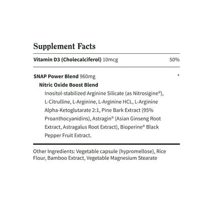 L-Arginine by Snap Supplements