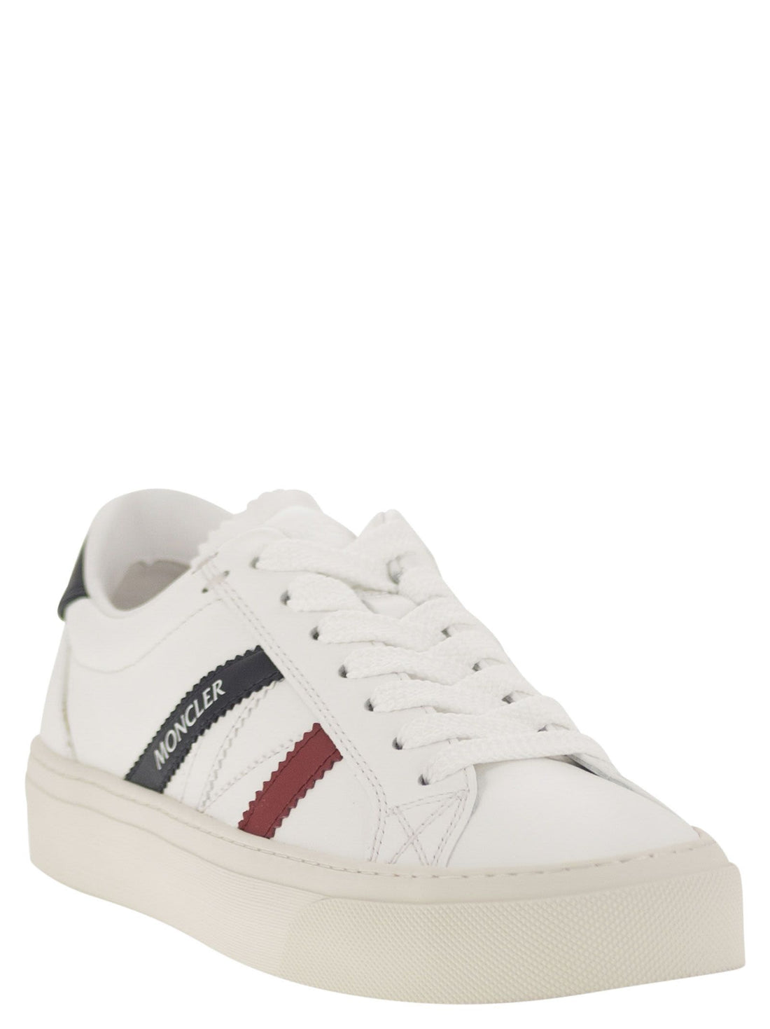 Moncler Women Monaco2 - Leather Trainer by Luosophy