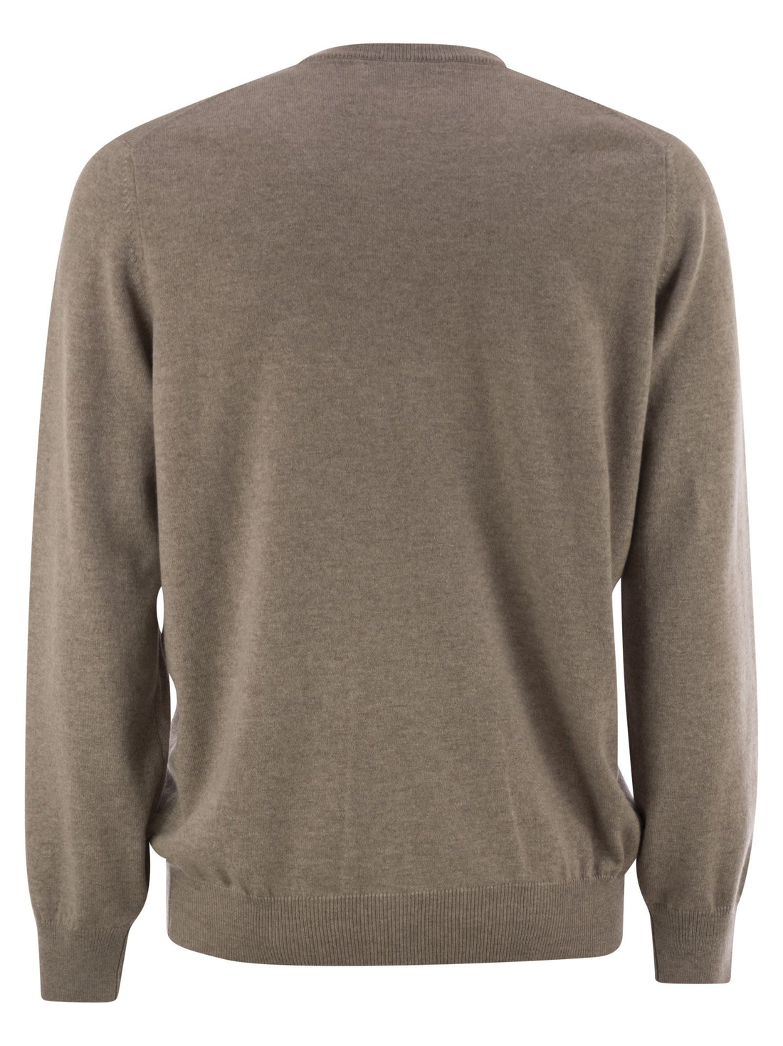 Brunello Cucinelli Men Pure Cashmere Crew-Neck Sweater by Luosophy