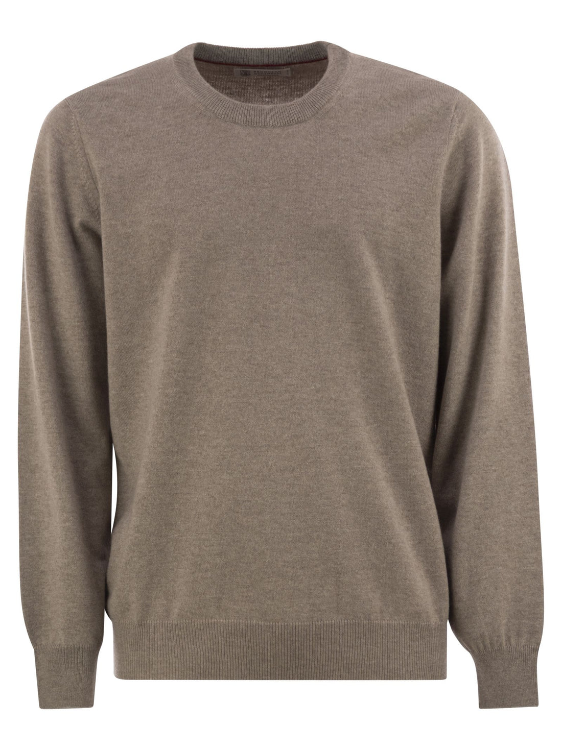 Brunello Cucinelli Men Pure Cashmere Crew-Neck Sweater by Luosophy