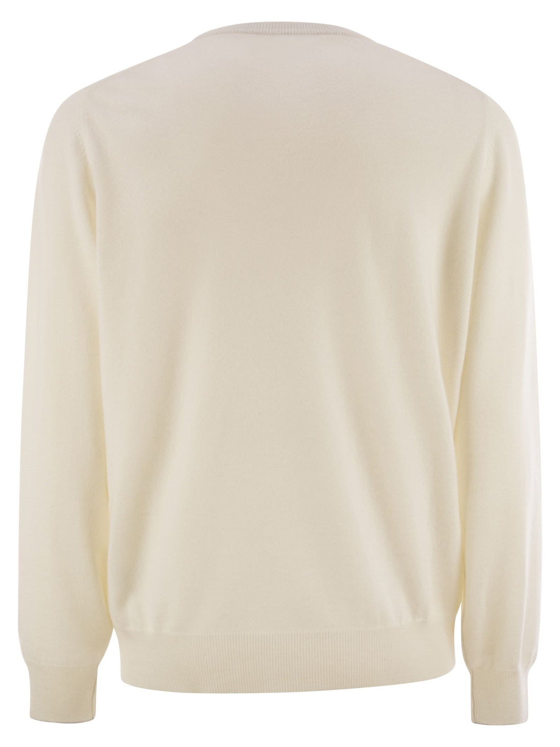 Brunello Cucinelli Men Pure Cashmere Crew-Neck Sweater by Luosophy
