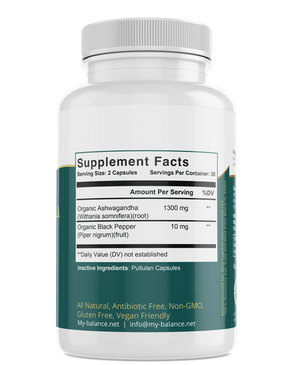 My Balance Nutrisentials Organic Ashwagandha - An Ancient Treasure by My Balance