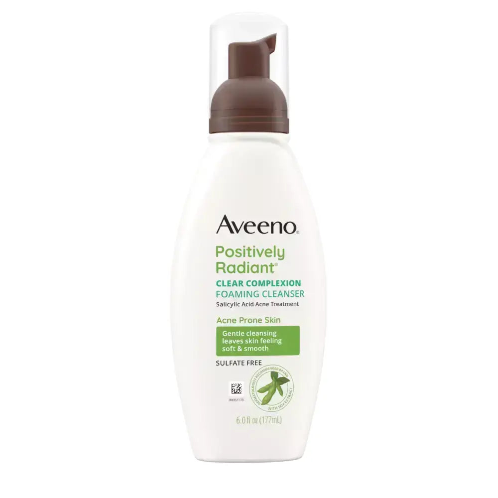 Aveeno Clear Complexion Foaming Facial Cleanser Oil-Free 6 oz by Pasteur Pharmacy