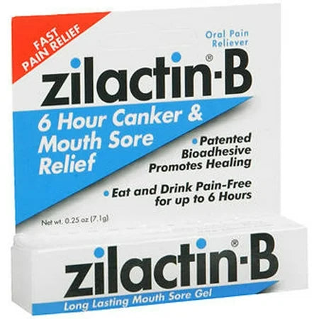 Zilactin-B Oral Pain Reliever 7G by Pasteur Pharmacy
