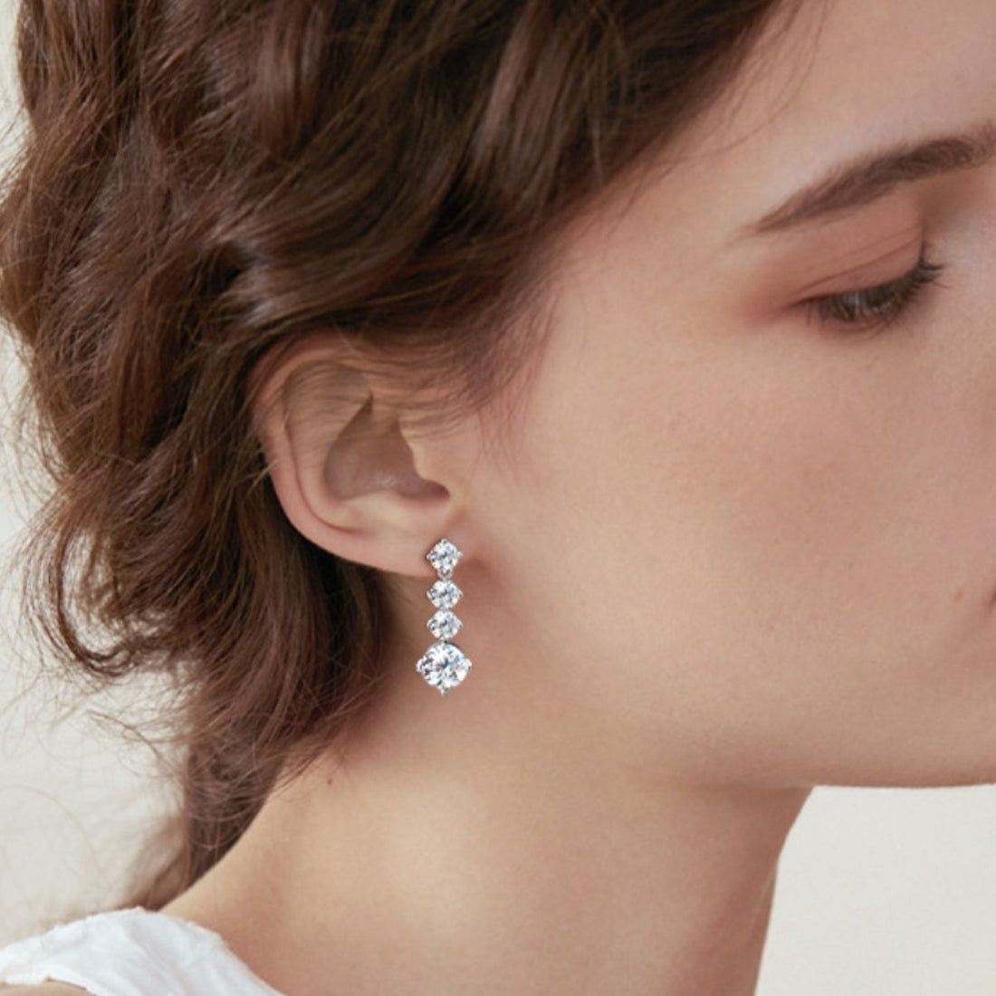 4 Carat Sparkala™ Pure Sterling Silver Earrings by Sparkala