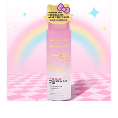 , Hello Kitty Pure Cure Strawberry Milk Toner, Klean Beauty™, 6.76 Fl. Oz. by Korean Skin Care