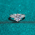 3 Carat Brilliant Round Cut Sparkala™ Pure Sterling Silver Ring by Sparkala