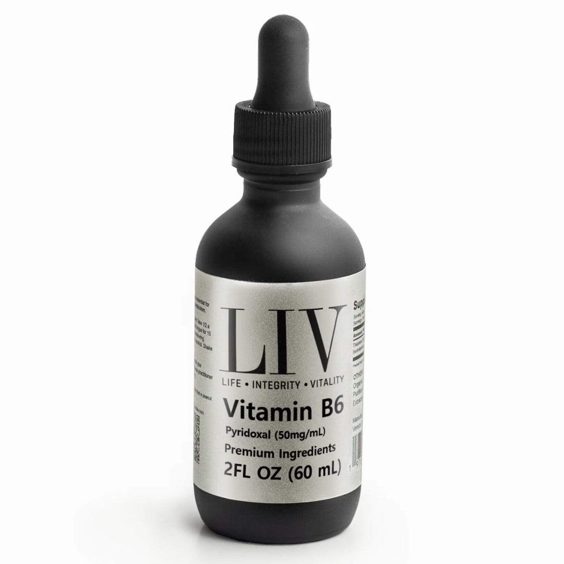 Vitamin B6 Pyridoxal Liquid (5-Phosphate 50mg, 60 servings) by LIV