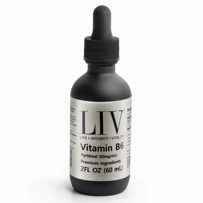 Vitamin B6 Pyridoxal Liquid (5-Phosphate 50mg, 60 servings) by LIV