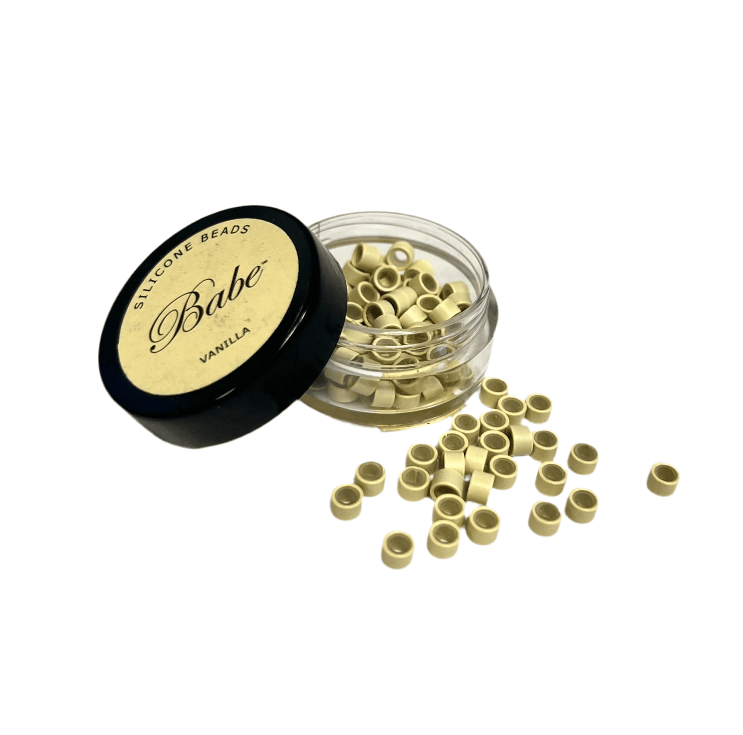 Babe Silicone Copper Ring 4.0 mm, 100 Beads per Container