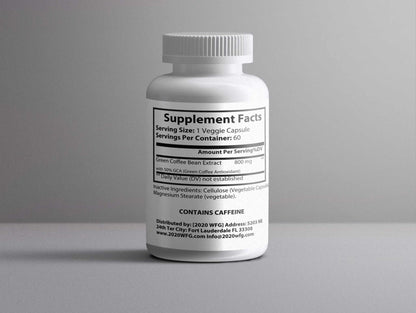 PRIMOBOLEAN: Metabolic Support | 60 Capsules – Green Coffee Bean &amp; Natural Energy for Active Lifestyles by 2020WFG