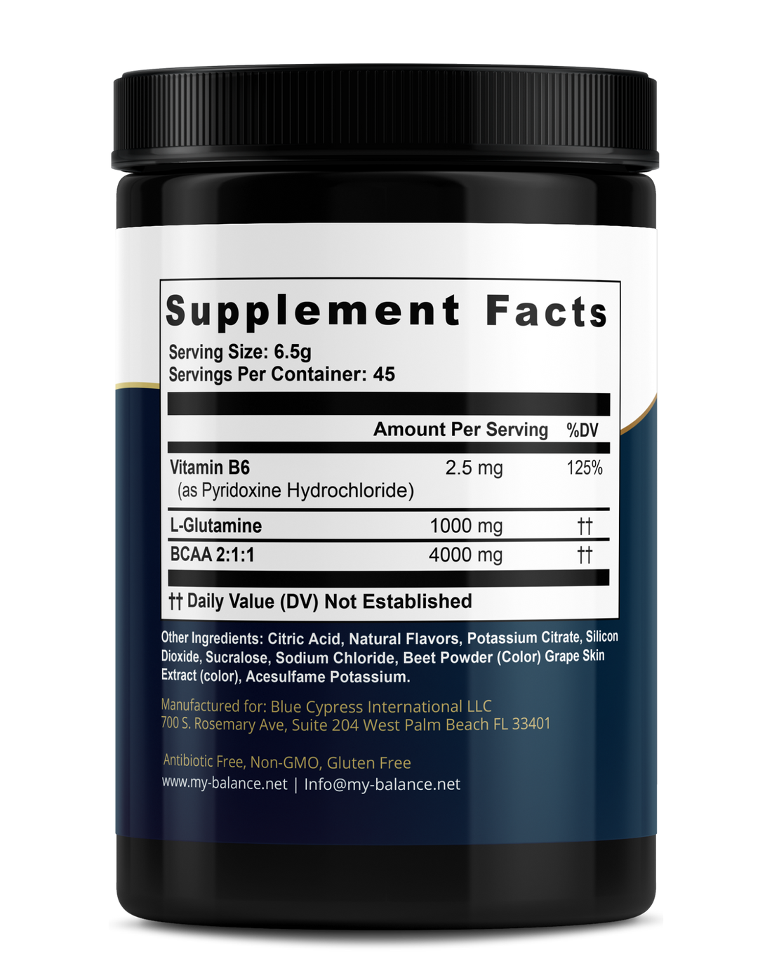 BCAA - Branched Chain Amino Acids | Watermelon Flavor by My Balance