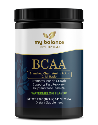 BCAA - Branched Chain Amino Acids | Watermelon Flavor by My Balance