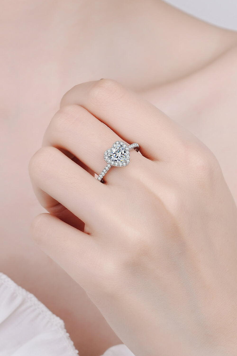 1 Carat Sparkala™ Heart-Shaped Ring by Sparkala