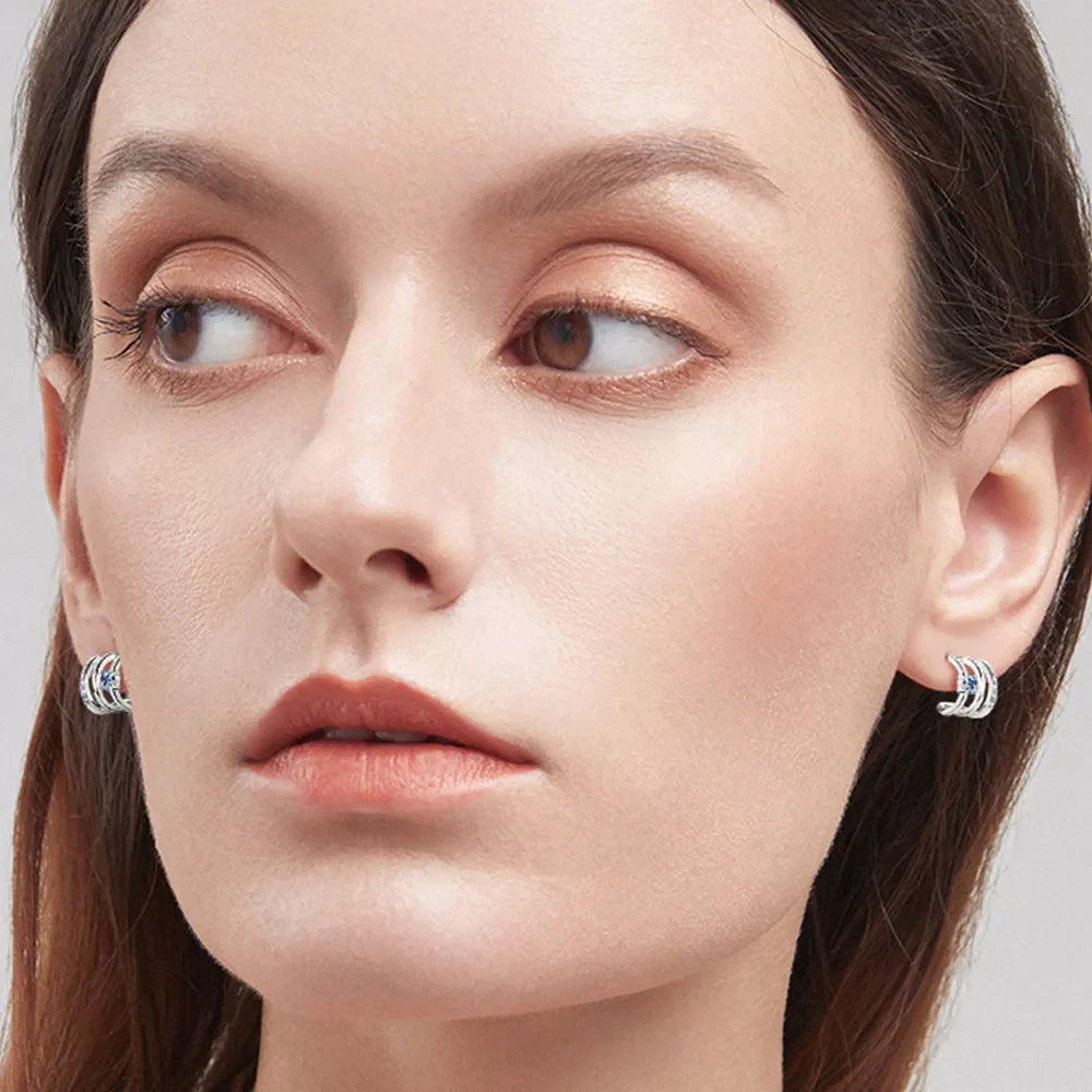 Sparkala™ 925 Sterling Silver Earrings by Sparkala