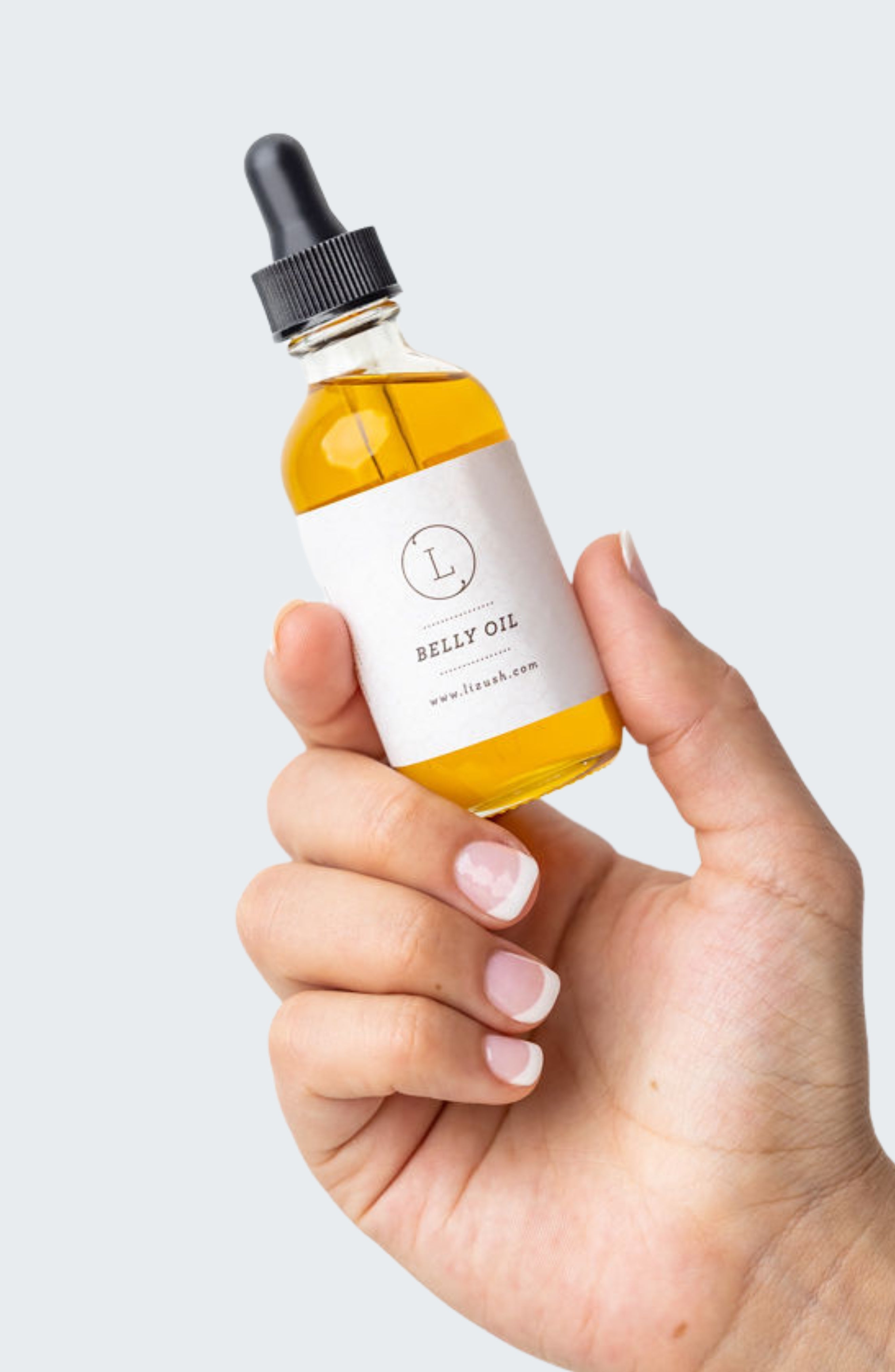Belly Oil, Natural Stretch Marks Oil, Pregnancy Skin Care by Lizush