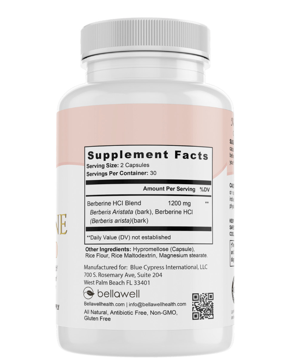 Berberine - Harness the Power of Nature by Bellawell by Bellawell Health