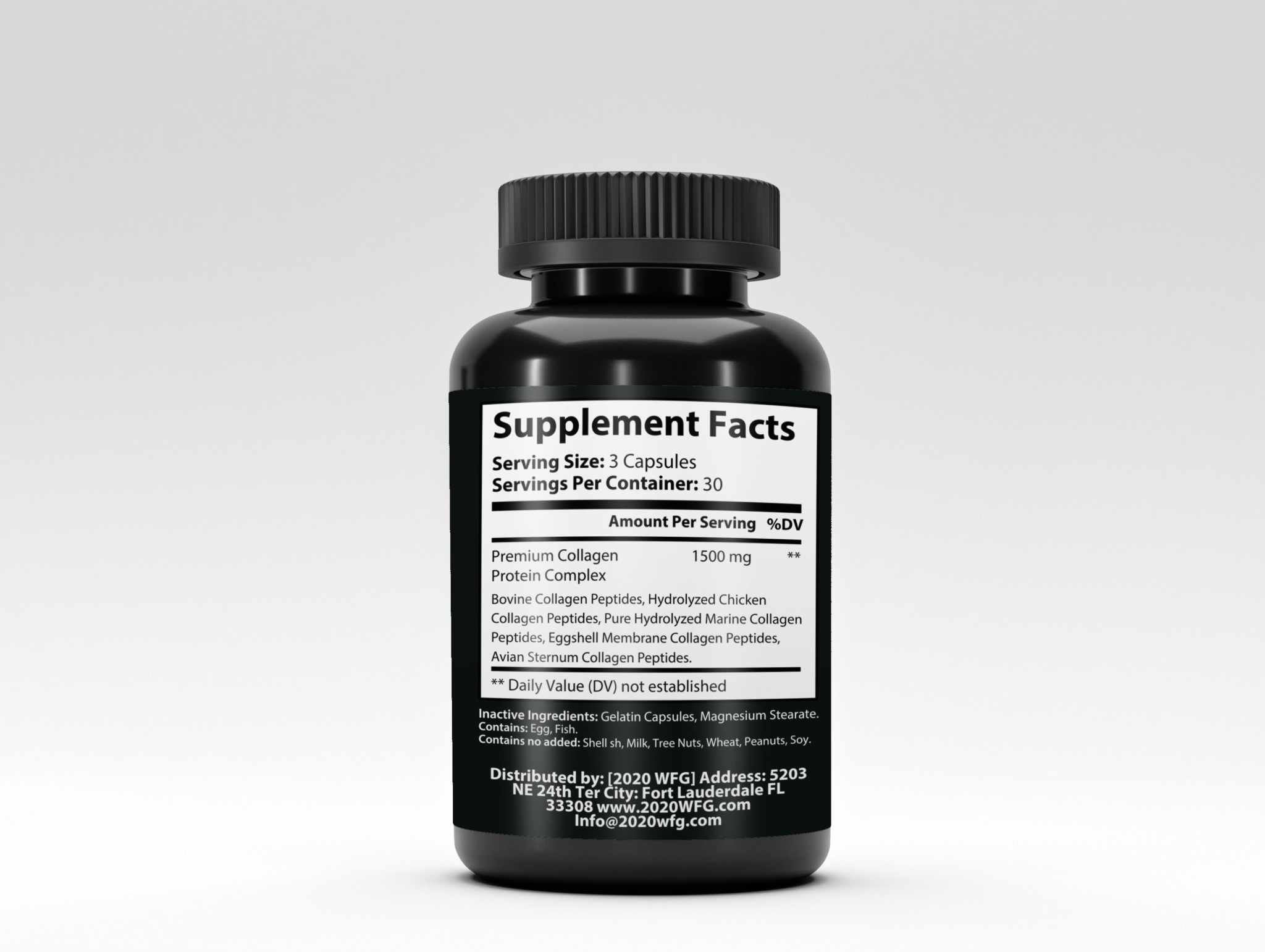 ANAVOL-X | Multi-Collagen Muscle, Fat &amp; Joint Hybrid – 90 Capsules by 2020WFG