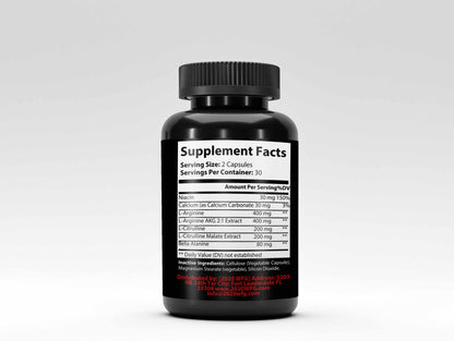 ANADRAX: Circulation Complex | 60 Capsules - L-Arginine, Niacin &amp; Nitric Oxide Support for Active Lifestyles by 2020WFG